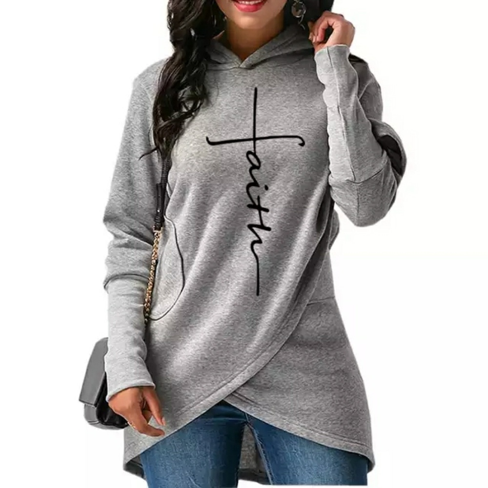 Faith Print Sweatshirt
